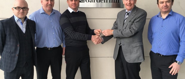 Tolent Construction Ltd handing the keys to owners SFC Hotels