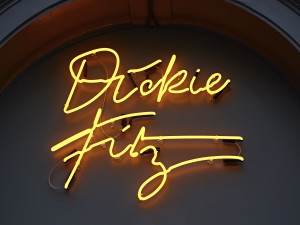 Dickie Fitz Neon Sign